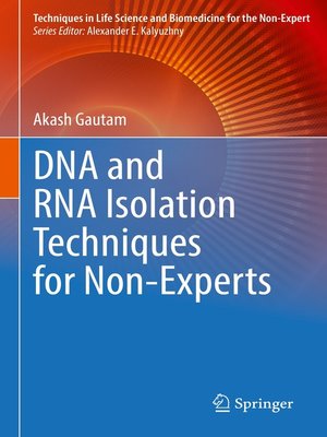 cover image of DNA and RNA Isolation Techniques for Non-Experts